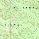 United States Geological Survey Whetstone Ridge, MT (1974, 24000-Scale) digital map