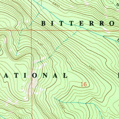 United States Geological Survey Whetstone Ridge, MT (1974, 24000-Scale) digital map