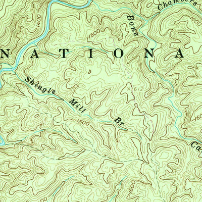 United States Geological Survey Whetstone, SC-GA (1961, 24000-Scale) digital map