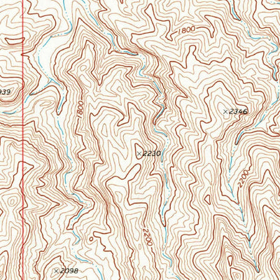United States Geological Survey Whipple Mountains SW, CA (1970, 24000-Scale) digital map