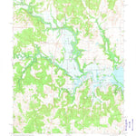 United States Geological Survey Whippoorwill, OK-KS (1973, 24000-Scale) digital map