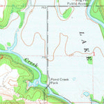 United States Geological Survey Whippoorwill, OK-KS (1973, 24000-Scale) digital map