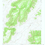 United States Geological Survey Whippoorwill Spring, AZ (1967, 24000-Scale) digital map