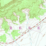 United States Geological Survey Whippoorwill Spring, AZ (1967, 24000-Scale) digital map