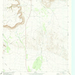 United States Geological Survey Whirlwind Spring, TX (1983, 24000-Scale) digital map