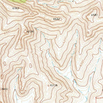 United States Geological Survey Whirlwind Valley SW, UT (1972, 24000-Scale) digital map