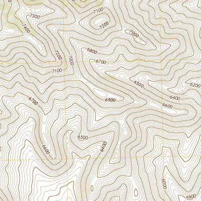 United States Geological Survey Whirlwind Valley SW, UT (2020, 24000-Scale) digital map