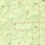 United States Geological Survey Whiskey Butte, ID (1981, 24000-Scale) digital map