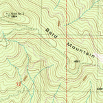 United States Geological Survey Whiskey Butte, ID (1981, 24000-Scale) digital map