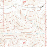 United States Geological Survey Whiskey Dick Mountain, WA (1966, 24000-Scale) digital map
