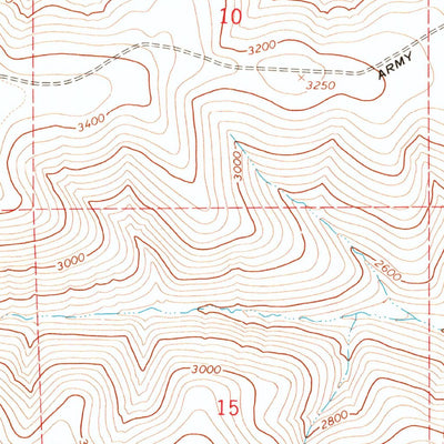 United States Geological Survey Whiskey Dick Mountain, WA (1966, 24000-Scale) digital map