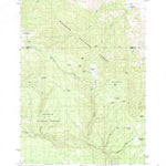 United States Geological Survey Whiskey Mountain, OR (1990, 24000-Scale) digital map