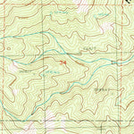 United States Geological Survey Whiskey Mountain, OR (1990, 24000-Scale) digital map