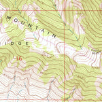 United States Geological Survey Whiskey Peak, WY (1962, 24000-Scale) digital map