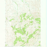 United States Geological Survey Whiskey Spring, MT (1968, 24000-Scale) digital map
