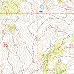 United States Geological Survey Whiskey Spring, MT (1997, 24000-Scale) digital map