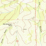 United States Geological Survey Whiskeytown, CA (1979, 24000-Scale) digital map