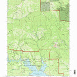 United States Geological Survey Whiskeytown, CA (1998, 24000-Scale) digital map