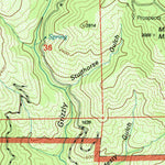 United States Geological Survey Whiskeytown, CA (1998, 24000-Scale) digital map