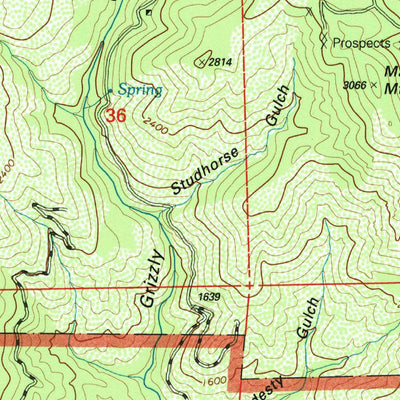 United States Geological Survey Whiskeytown, CA (1998, 24000-Scale) digital map