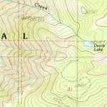 United States Geological Survey Whisky Bill Peak, CA (1986, 24000-Scale) digital map