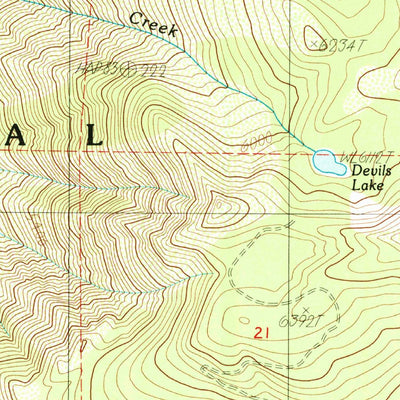 United States Geological Survey Whisky Bill Peak, CA (1986, 24000-Scale) digital map