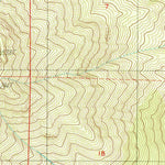 United States Geological Survey Whisky Bill Peak, CA (1986, 24000-Scale) digital map