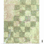 United States Geological Survey Whisky Bill Peak, CA (1998, 24000-Scale) digital map