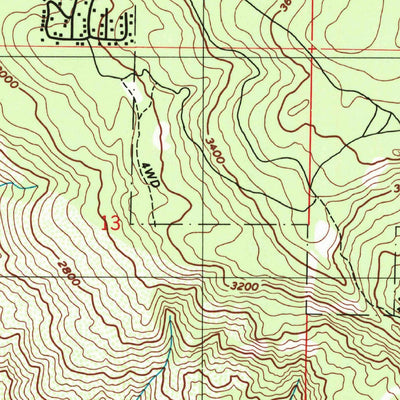 United States Geological Survey Whispering Pines, CA (1998, 24000-Scale) digital map