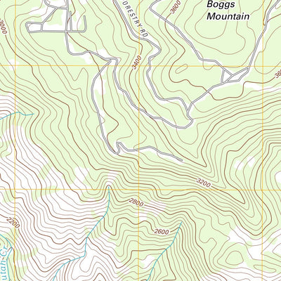United States Geological Survey Whispering Pines, CA (2012, 24000-Scale) digital map
