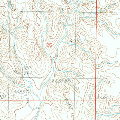 United States Geological Survey Whistle Creek NE, NE (1983, 24000-Scale) digital map