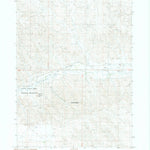 United States Geological Survey Whistle Creek NW, NE (1983, 24000-Scale) digital map