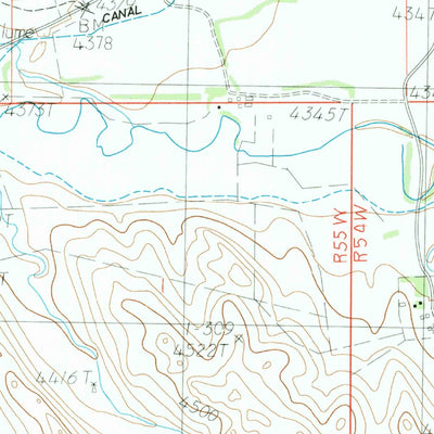 United States Geological Survey Whistle Creek NW, NE (1983, 24000-Scale) digital map