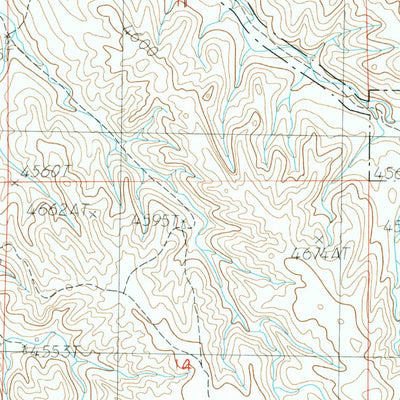 United States Geological Survey Whistle Creek NW, NE (1983, 24000-Scale) digital map