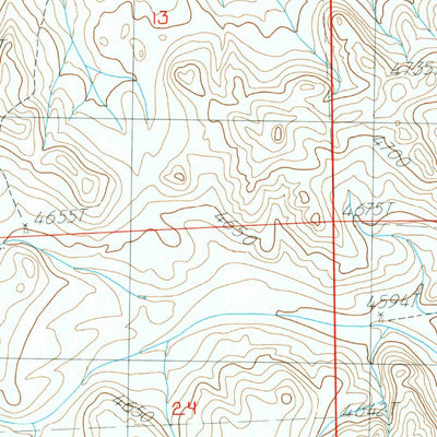 United States Geological Survey Whistle Creek SW, NE (1983, 24000-Scale) digital map