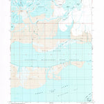 United States Geological Survey Whistler Canal, UT (1991, 24000-Scale) digital map