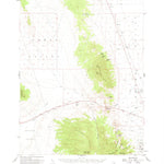 United States Geological Survey Whistler Mountain, NV (1956, 62500-Scale) digital map