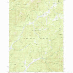 United States Geological Survey Whistler Point, OR (1990, 24000-Scale) digital map