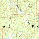 United States Geological Survey Whistler Point, OR (1990, 24000-Scale) digital map