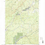 United States Geological Survey Whistler Point, OR (1992, 24000-Scale) digital map