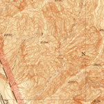United States Geological Survey Whitaker Peak, CA (1935, 24000-Scale) digital map