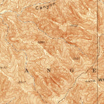 United States Geological Survey Whitaker Peak, CA (1935, 24000-Scale) digital map
