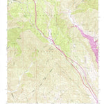 United States Geological Survey Whitaker Peak, CA (1958, 24000-Scale) digital map