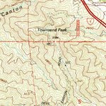 United States Geological Survey Whitaker Peak, CA (1995, 24000-Scale) digital map