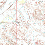 United States Geological Survey Whitcomb Hill, WY (1962, 24000-Scale) digital map
