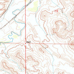 United States Geological Survey Whitcomb Hill, WY (1990, 24000-Scale) digital map