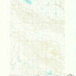 United States Geological Survey Whitcomb Lake, MT (1965, 24000-Scale) digital map