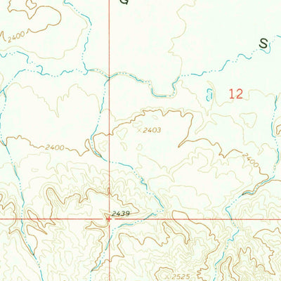 United States Geological Survey Whitcomb Lake, MT (1965, 24000-Scale) digital map