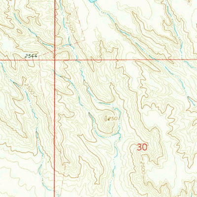 United States Geological Survey Whitcomb Lake, MT (1965, 24000-Scale) digital map