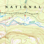 United States Geological Survey Whitcomb Peak, MT (1994, 24000-Scale) digital map